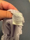 STITCHY FISH WHITE/LAVENDER ROMPER, SNAPS, SIZE 12 MONTHS — photo 5