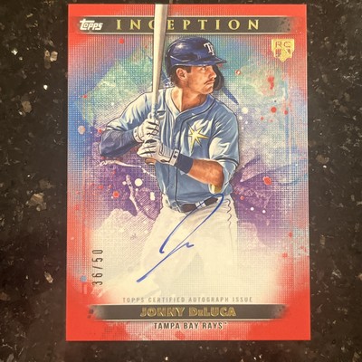 2024 Topps Inception - Auto Jonny Deluca /50