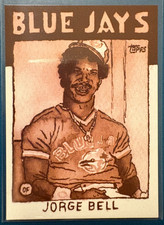 2025 Topps Shoebox Treasures GEORGE BELL Sepia Filter /50 #4 Andy Friedman
