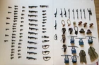 100 Vintage Star Wars Original Weapons Guns Accessories Lot For Action Figures
