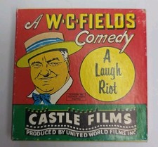 W. C. Fields 813 "The Great Chase" Castle Films 8 mm UNTESTED