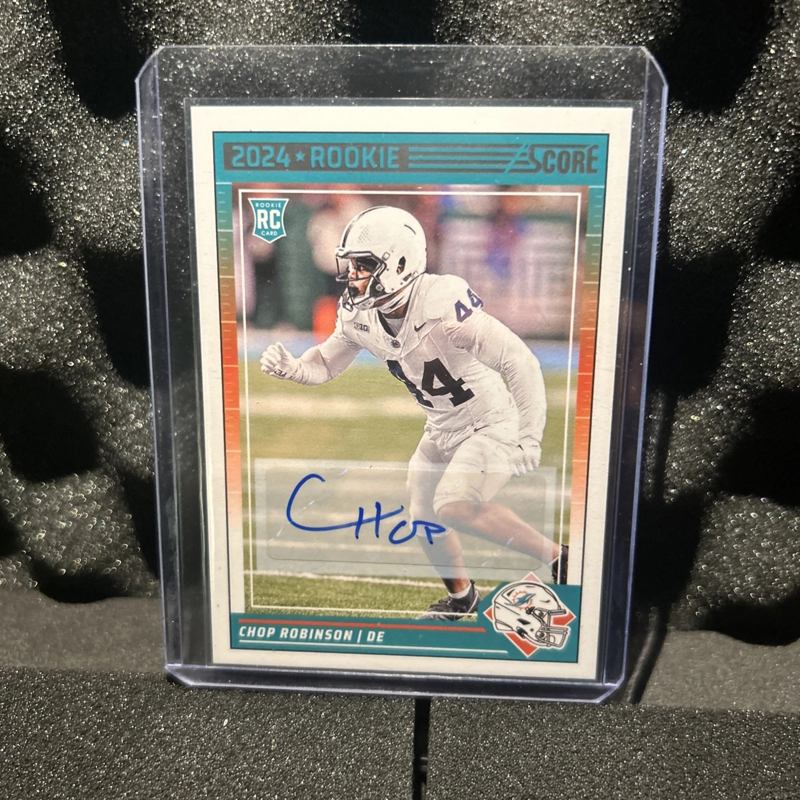 Chop Robinson trading card