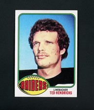Ted Hendricks 1976 Topps (HOF) Oakland Raiders #76 NM-MT