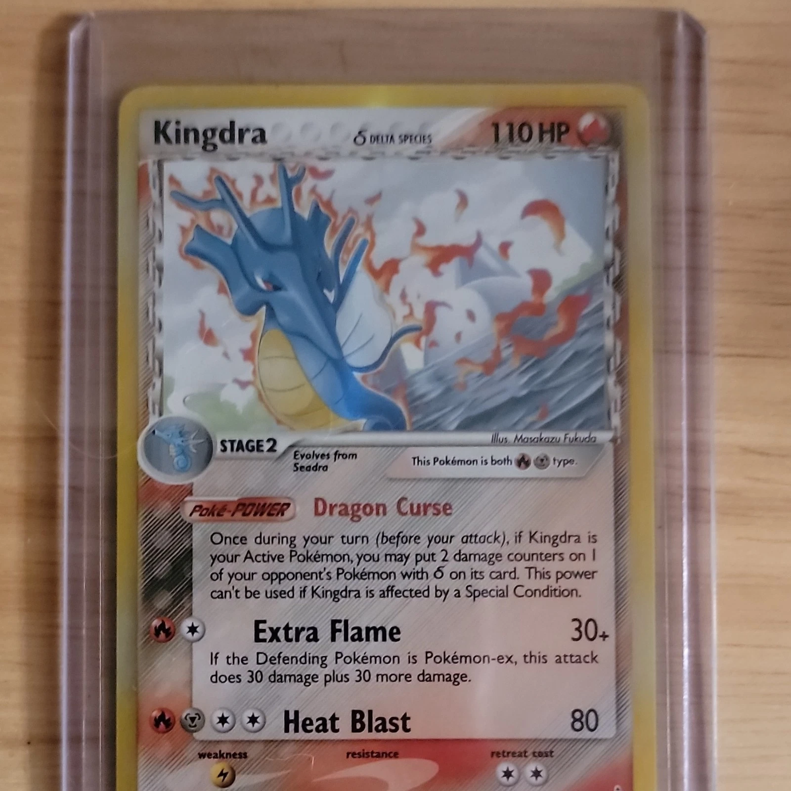 Pokemon Company Holon Phantoms Kingdra 10/110 Delta Species Holo 110HP