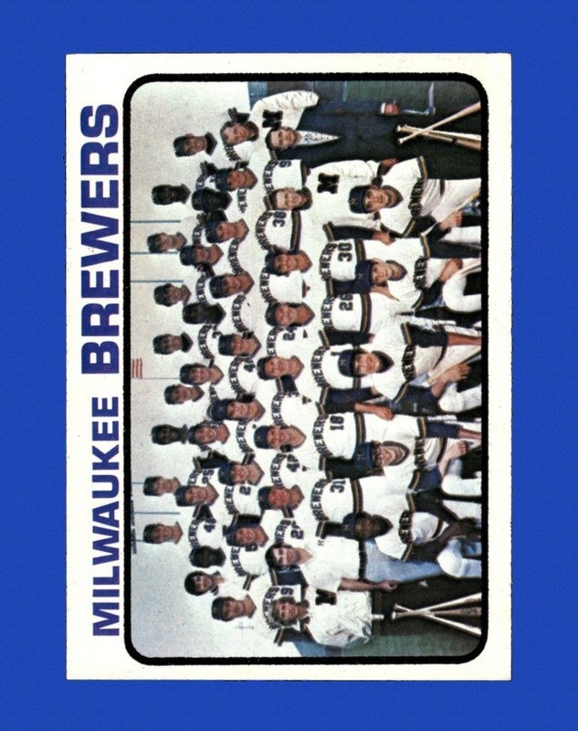1973 Topps Set-Break #127 Milwaukee Brewers NR-MINT *GMCARDS*