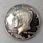 1968-S 40% Silver Kennedy Half Dollar PROOF ~ Free Shipping!