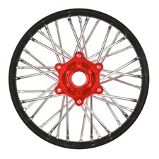 Pro-Line Racing 1/4 Pro-Spec Aluminum V2 Bead Rear Wheel Assembled Black/Red