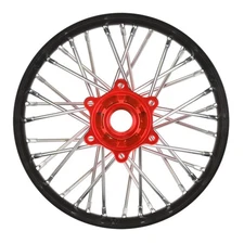 Pro-Line Racing 1/4 Pro-Spec Aluminum V2 Bead Rear Wheel Assembled Black/Red