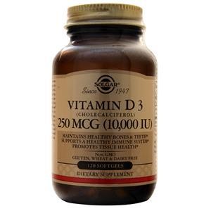 Solgar Vitamin D3 250mcg 120 sgels 3790₽
