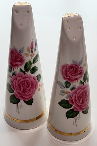 Liverpool Rd Keramik Salz & Pfefferstreuer Rosa Blumenmuster - Bild 2 von 5