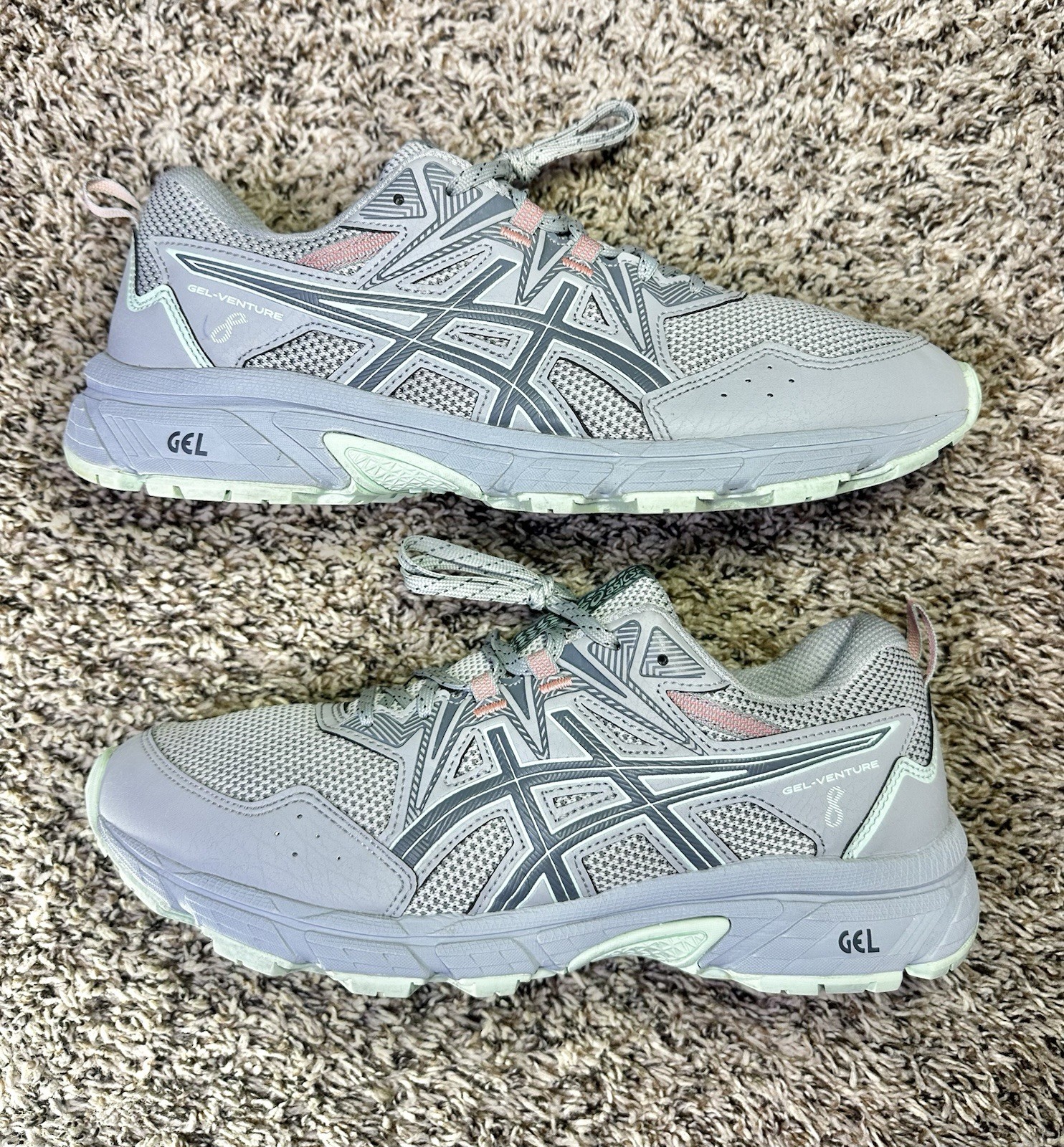 Asics Gel Venture 8 Women’s Size 11 WIDE 1012B231 Gray Running Shoes Sneakers thumbnail 3