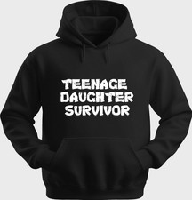 Funny Unisex Hoodie Hooded Sweatshirt Gildan Blend Teenage Daughter H0198