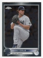 2022 Topps Chrome Sonic Gerrit Cole Base Card #179