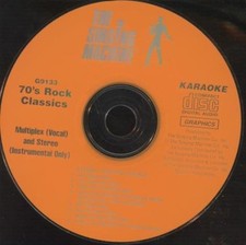 The Singing Machine: 70's Rock Classics CD G MUSIC AUDIO CD karaoke sing 1970s
