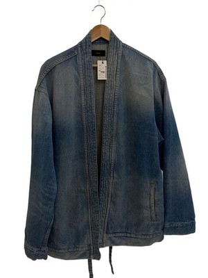 ALANUI Jacket, Size: XL, Denim Indigo, LMYE007R24DEN003