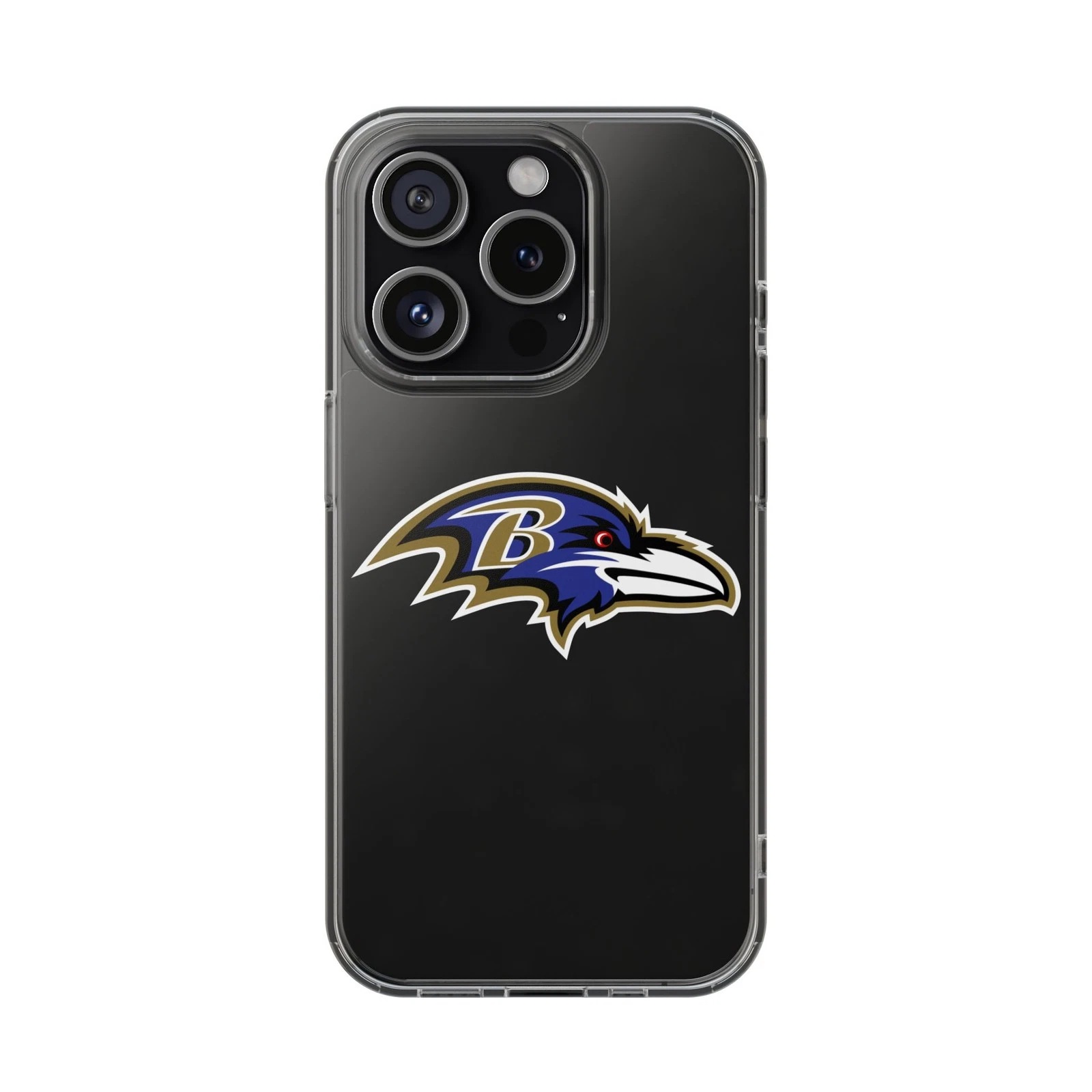 Baltimore Ravens Clear Phone Case for iPhone