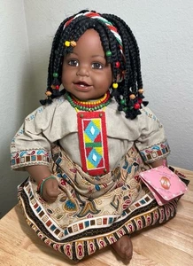 Adora Juji Collectible Doll International African Baby NWT