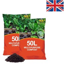 Specially Formulated 100L Potting Compost for Vibrant Plants & Hanging Baskets 0.35 per litre