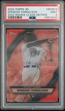 2022 Topps Mlb 3d 2022 Rookie Class Motion #RCM19 Spencer Torkelson 2022-PSA 9