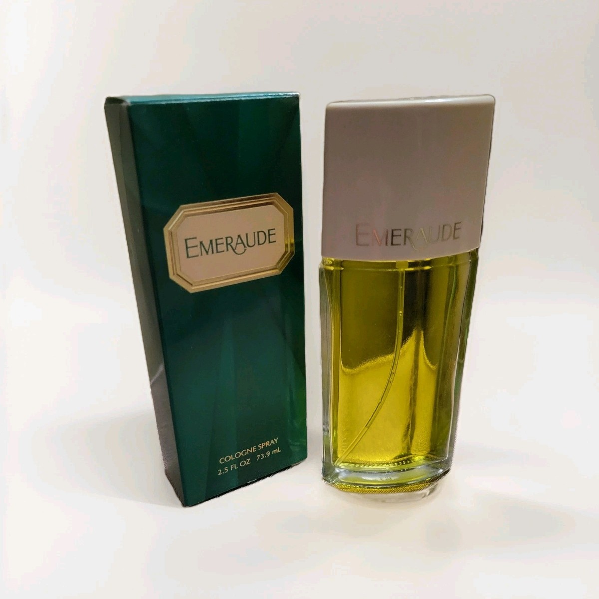 香水　新品　希少　レア　COTY　コティ　エメロード　オーデコロン　ヴィンテージ Emeraude By Coty 2.5 Fl Oz Vintage New in Box Perfume Fragrance