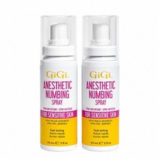 GiGi Anesthetic Numbing Spray 2 oz 2 Pack