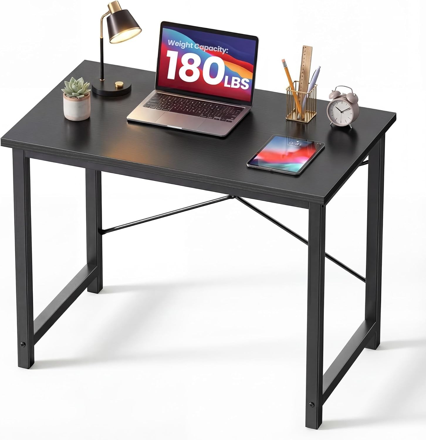 Computer Laptop Desk Table Home Office Drawer Study Writing Small Pc Table-image