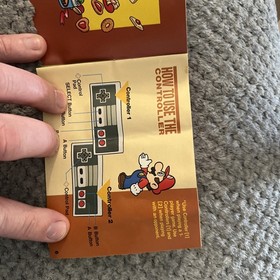 Nintendo Yoshi's Cookie Complete NES Game, Manual , Sleeve And Card EXCELLENT