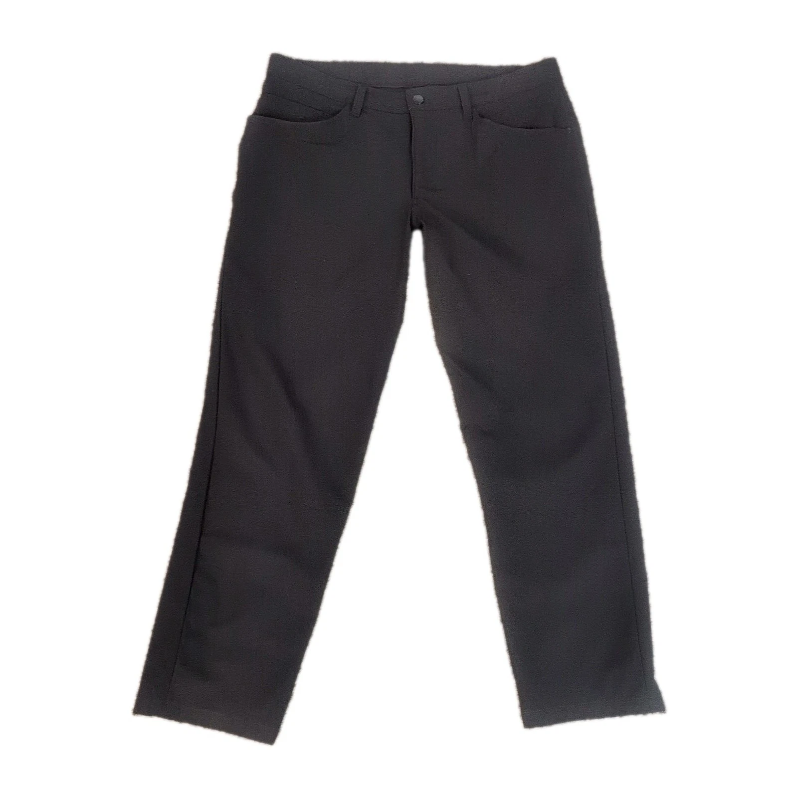 Lululemon ABC Pants Mens 34x28 Black Chino Stretch Casual Performance