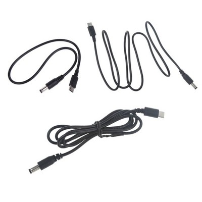 Efficient USB C Male To DC5.5x2.1mm Male Power Cord For Charging Electronics