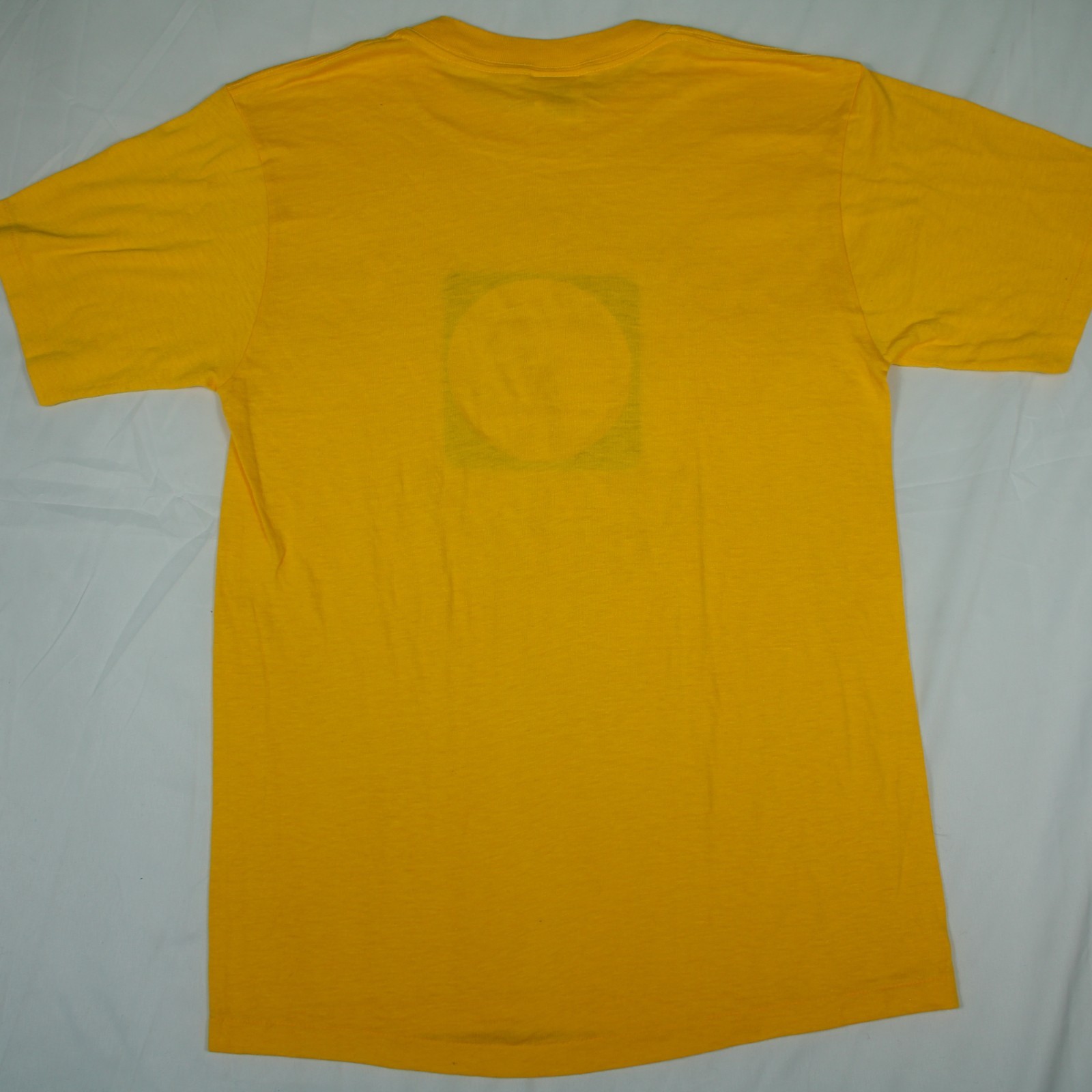 EBERT APPAREL Vtg Castle Hill-P.A.L. Little League Baseball Yellow T-SHIRT XS thumbnail 8