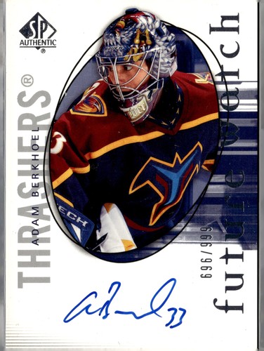 Adam Berkhoel [Autograph] #207 2005 SP Authentic card