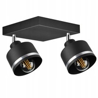 Luxolar LED Deckenleuchte 2-Flammig E27 60W Schwenkbar Deckenlampe