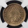 1863 Indian Head Cent NGC AU 58 Philadelphia Indian Head