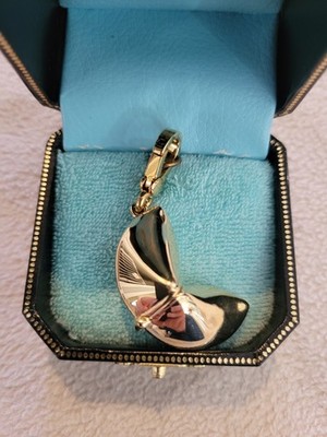 NWT Juicy Couture Fortune Cookie   Charm For Bracelet Or Bag w/box