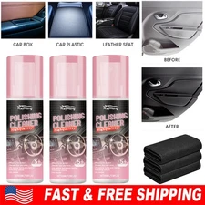 3X Polishing Cleaner Car Interior, Car Interior Detailer and Cleaner 100ml 2025