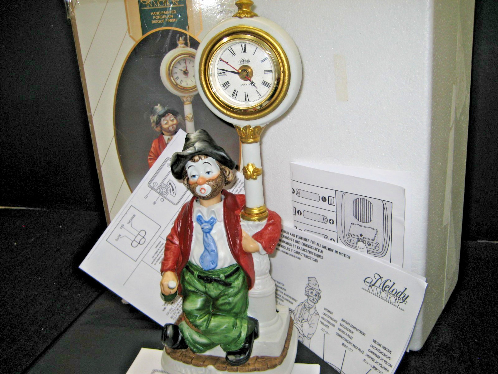 Melody In Motion CLOCK POST WILLIE NEW CLOCK with ALARM/RESTORED TO NEW w/Boxs 5 photo Melody In Motion CLOCK POST WILLIE NEW CLOCK with ALARM/RESTORED TO NEW w/Boxs 5 photo
