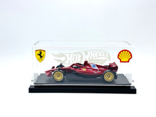 2026 Hot wheels Ferrari HP Formula One F1 Un-spun Real Rider with acrylic case