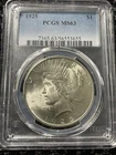 1925 Peace Dollar MS 63 PCGS