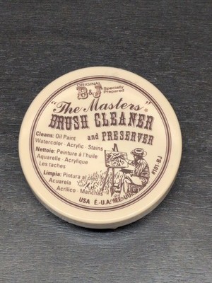 The Masters Brush Cleaner and Preserver 2.5 oz. Tub