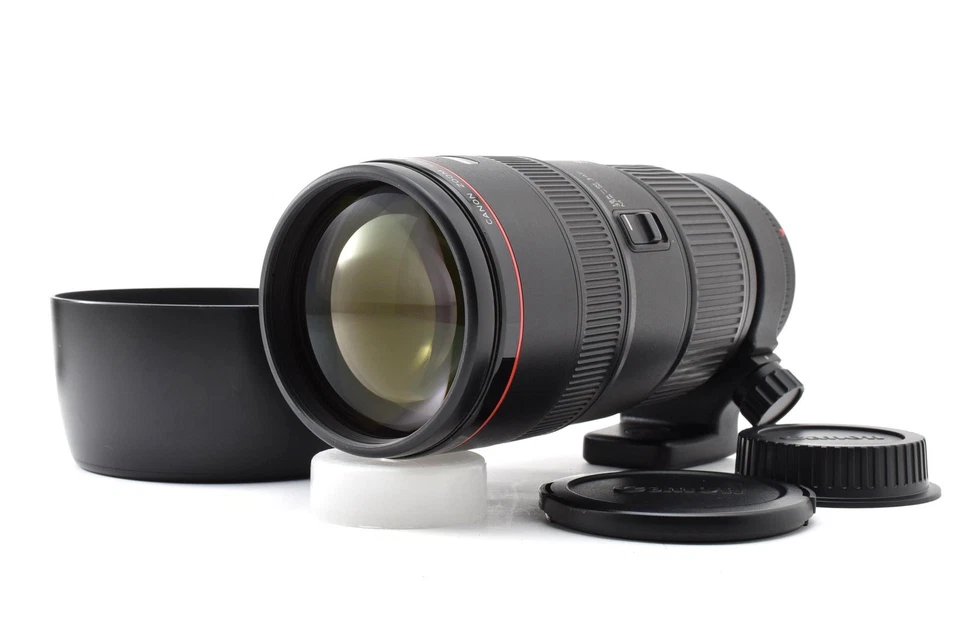 [ COMME NEUF / avec capot ] Téléobjectif Canon EF 80-200mm F2.8 L AF Zoom... - Photo 1/4