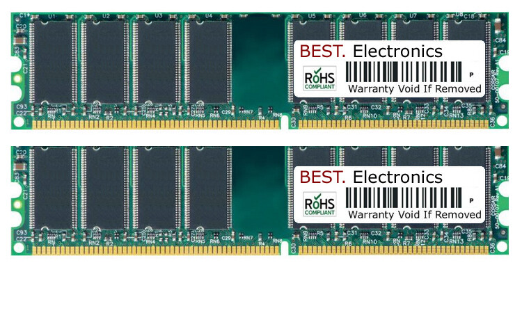 OFFTEK 4GB RAM Für AsRock G31M-GS – DDR2-5300, Non-ECC, Einfache Installation, Lebenslange Garantie