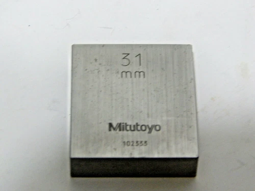 MITUTOYO GAGE BLOCK 31MM