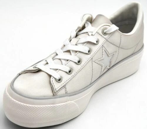 Zapatillas deportivas de mujer beige Converse