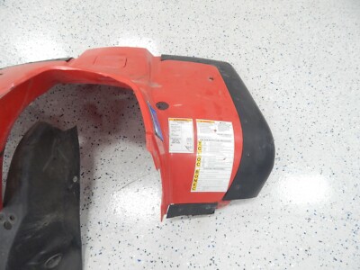 ARCTIC CAT ATV 2000-2001 RED FRONT FENDER PANEL ASSEMBLY 0506-406