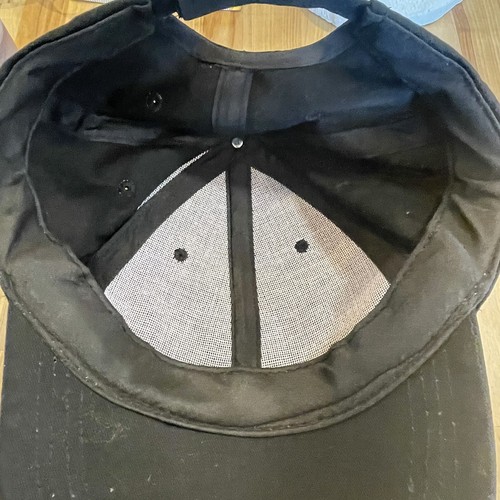 Gorra Dislike Sombrero Pulgares Abajo para Mensajes de Mensaje y Gancho y Lazo Ajustable Negro - Imagen 6 de 6