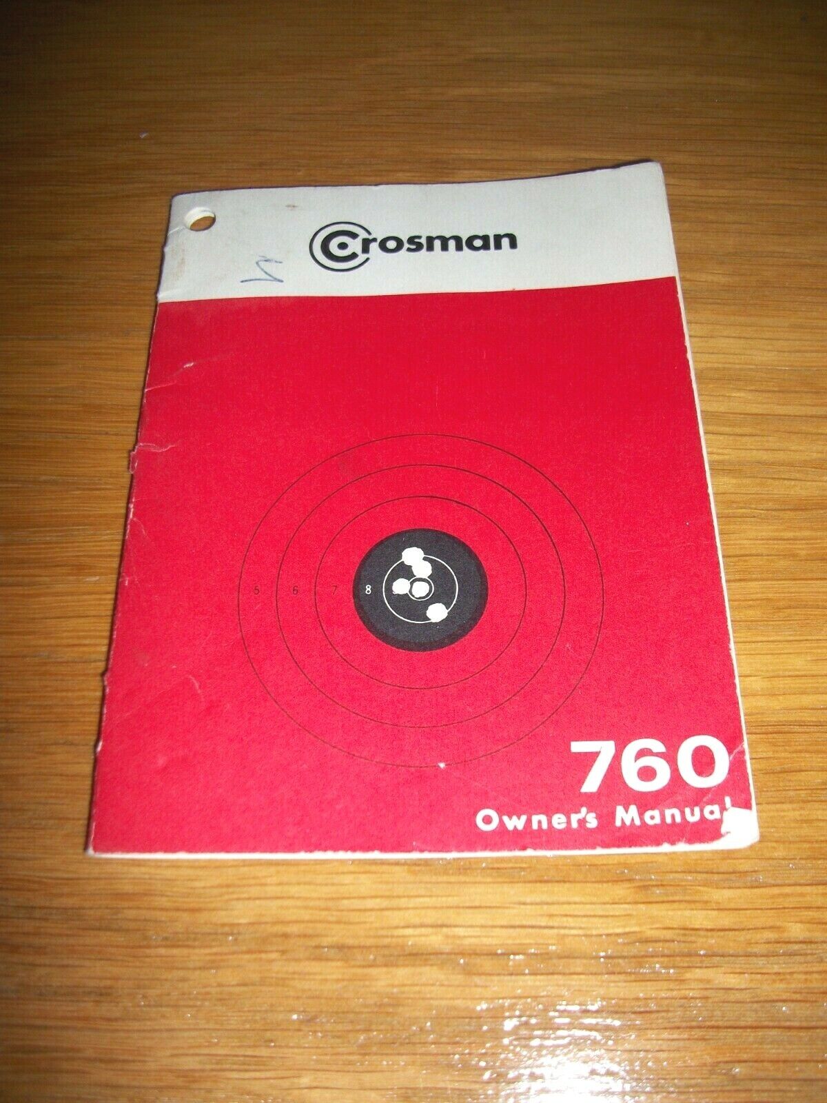 Crosman Powermaster 760 Airgun Manual 1960's 1970's VGC ~ ORIGINAL