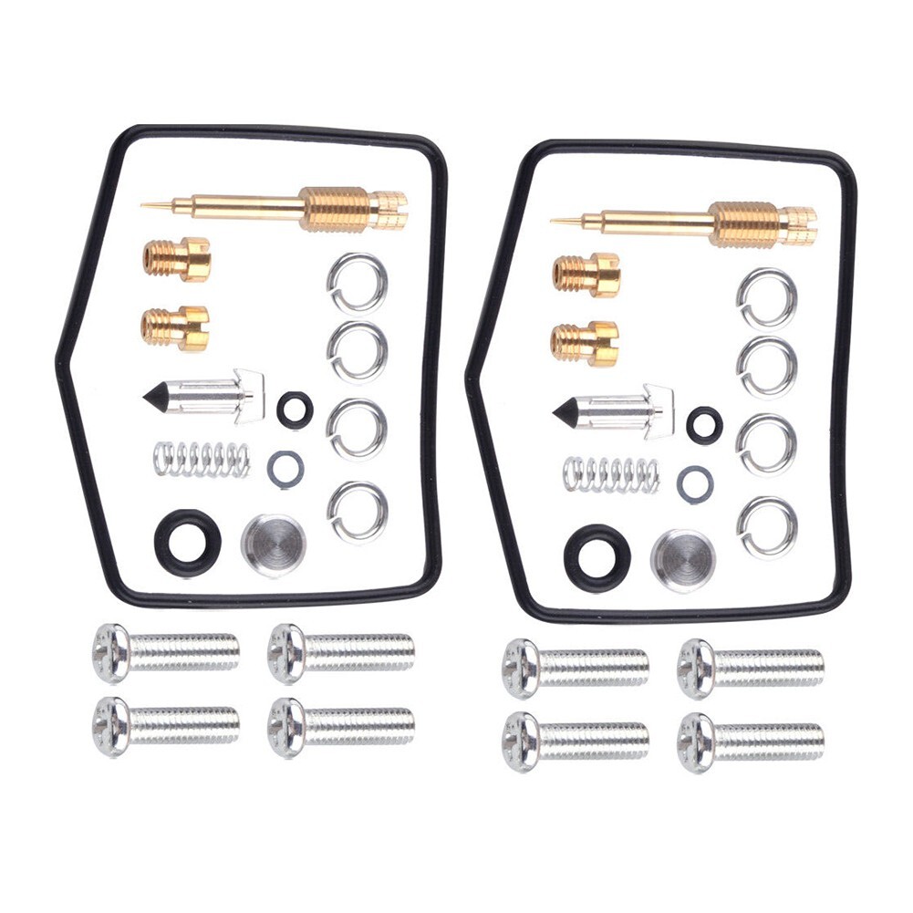 2 Sets Carburetor Carb Repair Rebuild Kit Perfect Fit for Kawasaki