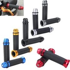 7/8" CNC Handlebars Hand Grips Gel For Yamaha Suzuki GSXR Honda Kawasaki Ducati