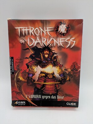 Throne of Darkness, 7 Samurai gegen das Böse, Sierra, 2001 PC CD-Rom