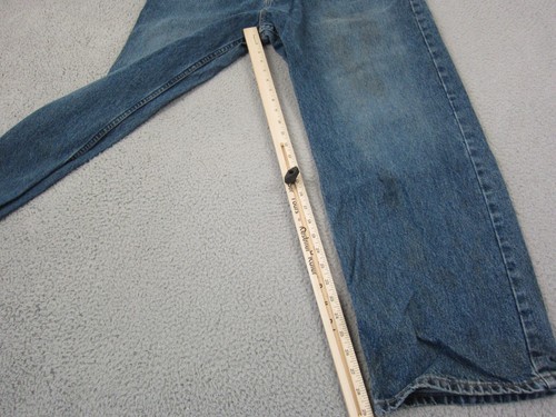 Vintage Faded Glory Baggy Jeans Mens 38 x 30 Blue Fit Denim Pants Loose Y2K - Picture 10 of 19